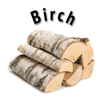 Birch firewood — kiln-dried 10 kg bag, Jordan